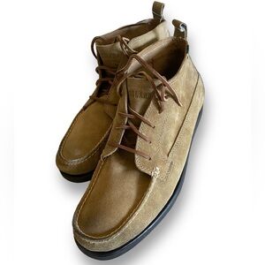 EASTLAND Leather Suede SENECA Camp Boot Mock Toe Brown Mens Size 13D NWT